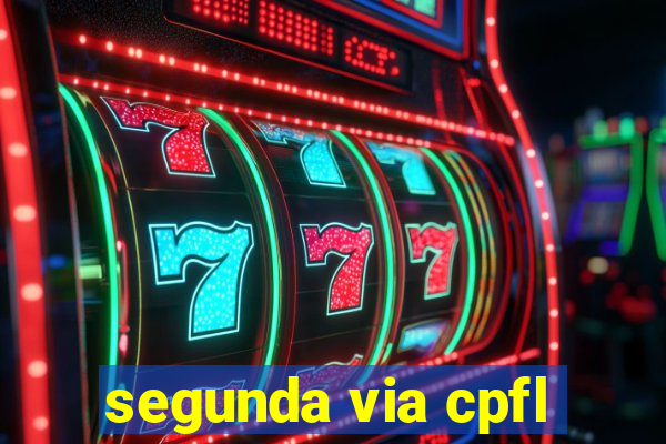 segunda via cpfl